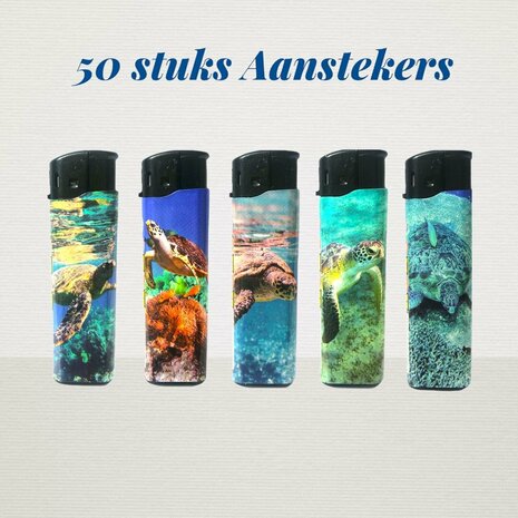 Click lighters 50 in tray refillable