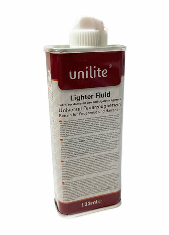 Unilite Feuerzeugfl&uuml;ssigkeit &ndash; Benzin-Universal-Nachf&uuml;llflasche