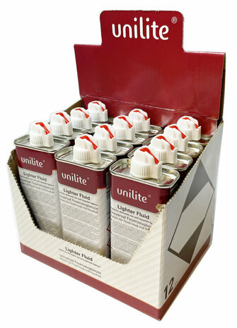 Unilite lighter fluid - petrol universal refill bottle