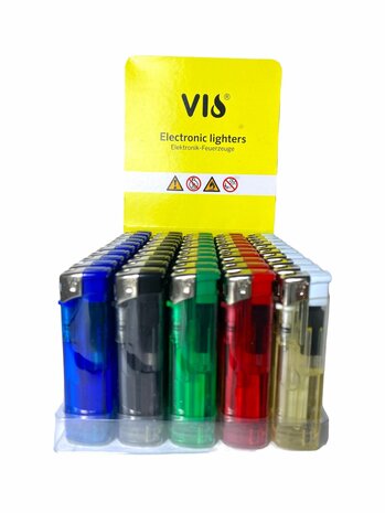 LIGHTERS 50 PIECES - REFILLABLE