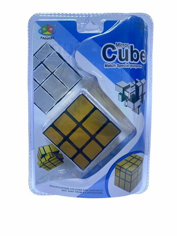 Mirror cube - breinbreker kubus 3x3x3 - QiYi cube 