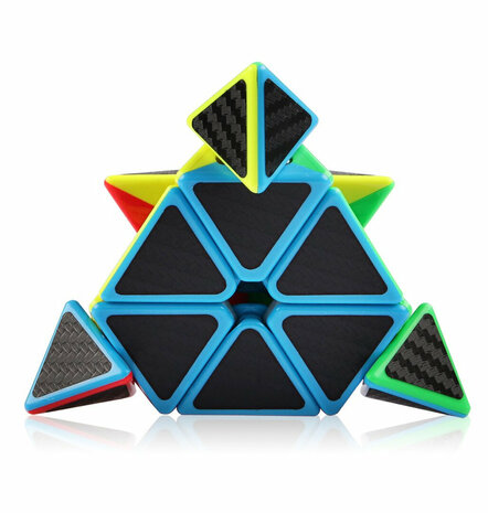 Pyramid cube - brainteaser - cube in the shape of a pyramid - 9.5CM