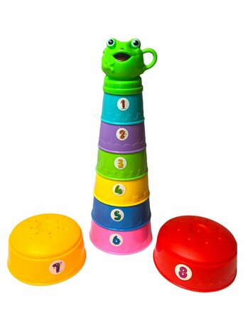 Toy baby stacking cups