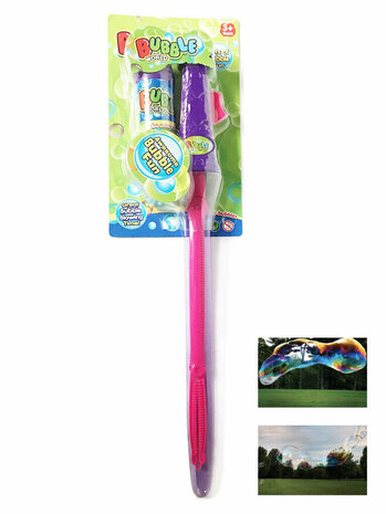 BELLENBLAAS ZWAARD - GIGANTISCHE BUBBELS - MEGA BUBBLE SWORD GROOT 51CM