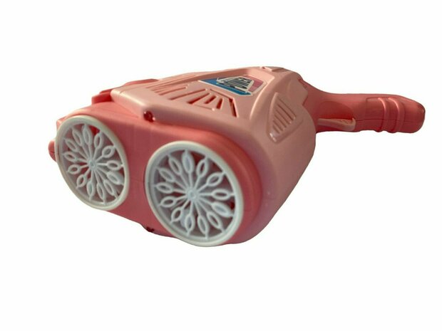 Pistolet jouet soufflant des bulles - tire des bulles automatiquement - Bubble Game - avec savon Rose