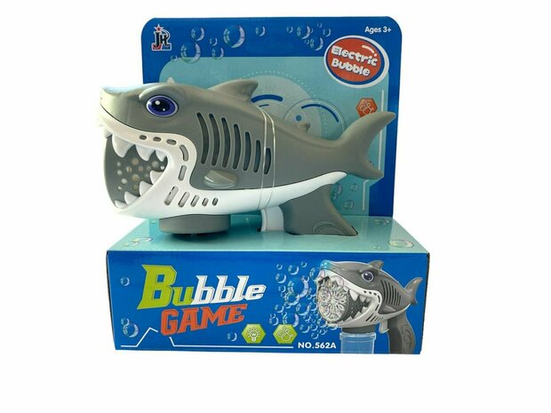 Bubble blowing toy - Bubble Gun Shark - USB rechargeable