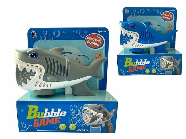 Jouet &agrave; bulles - Bubble Gun Shark - rechargeable par USB