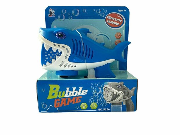 Bellenblaas speelgoed - Bubble Gun Shark - USB oplaadbaar