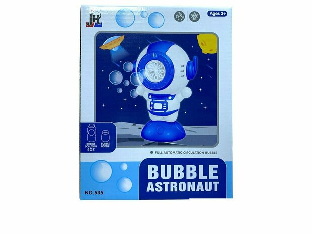 Jouet astronaute qui souffle des bulles - tire des bulles - avec savon