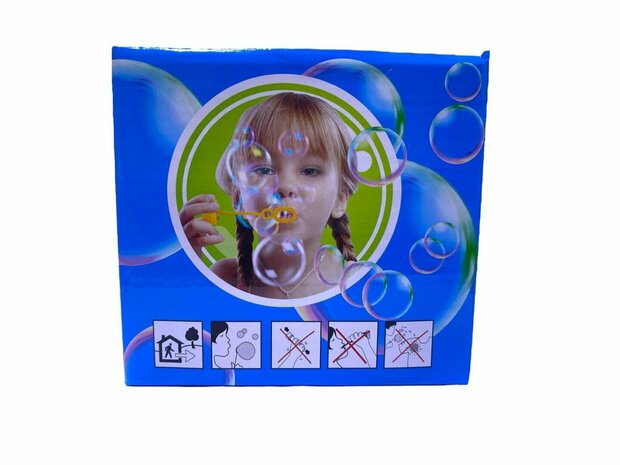 Liquide pour souffler des bulles - savon 240ml - Bubble Gun