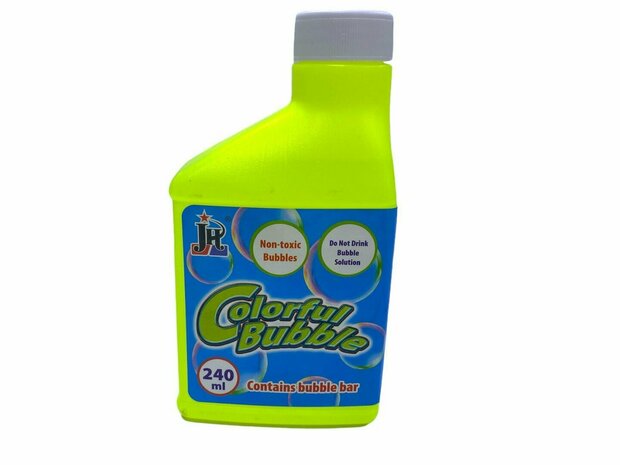 Bubble blowing liquid - soap 240ml - Bubble Gun