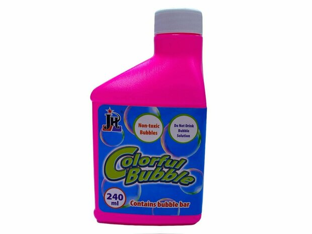 Liquide pour souffler des bulles - savon 240ml - Bubble Gun