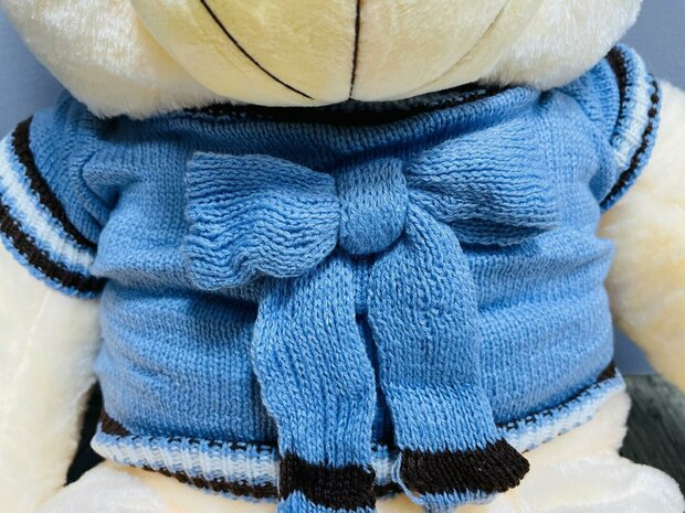 Knuffelbeer Teddybeer - 75CM - zacht knuffel beertje - met t-shirt