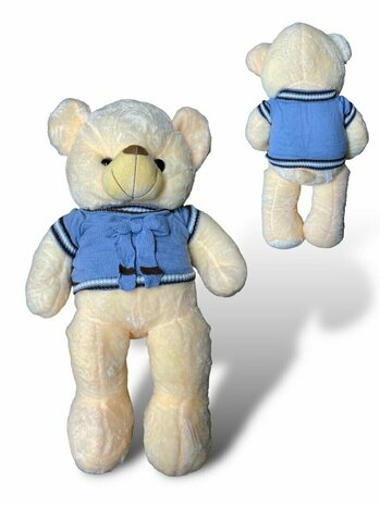 Cuddly bear Teddy bear - 75CM - soft cuddly bear - with t-shirt