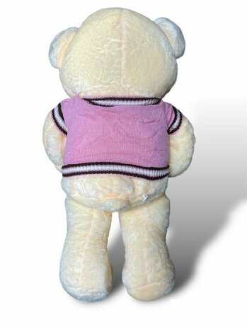 Cuddly bear Teddy bear - 75CM - soft cuddly bear - with t-shirt