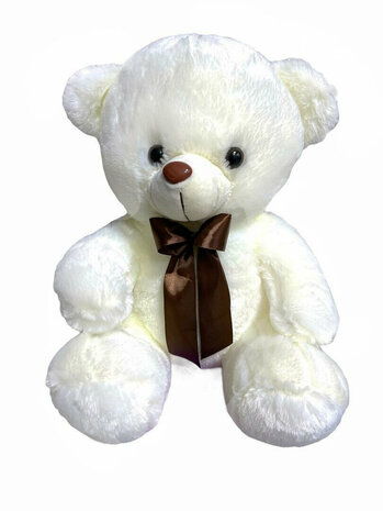 Cute teddy bear - ribbon - soft cuddly bear 45CM