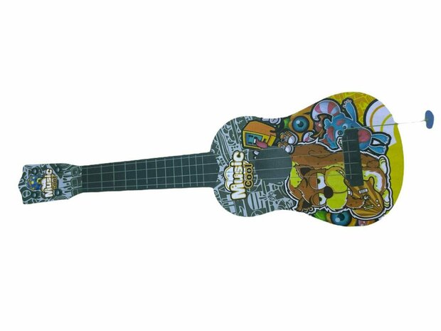 Speelgoed Gitaar - 4 snaren - 54CM - Music Cool Gitaar - kindergitaar