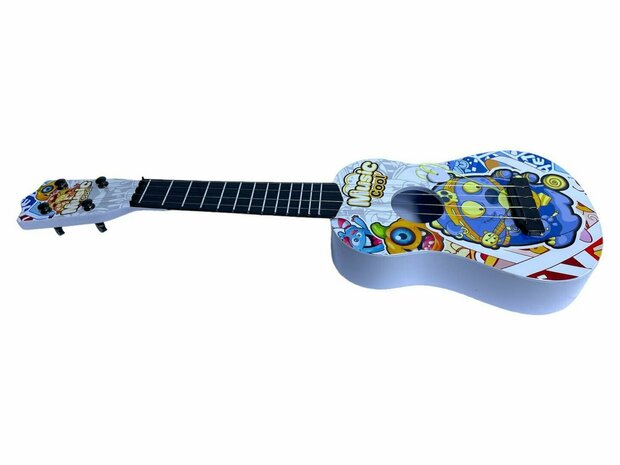 Speelgoed Gitaar - 4 snaren - 54CM - Music Cool Gitaar - kindergitaar