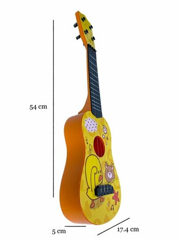 Speelgoed Gitaar - 4 snaren - 54CM - Music Guitar - Keukentje - kindergitaar