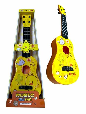 Speelgoed Gitaar - 4 snaren - 54CM - Music Guitar - Keukentje - kindergitaar