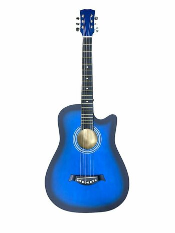 Western Gitaar - 6 snaren - Cutaway Akoestisch Guitar 38&quot;