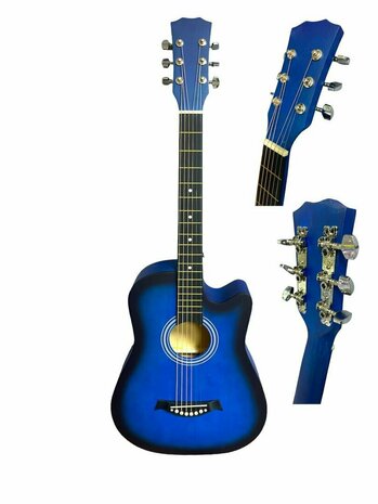 Western Gitaar - 6 snaren - Cutaway Akoestisch Guitar 38&quot;