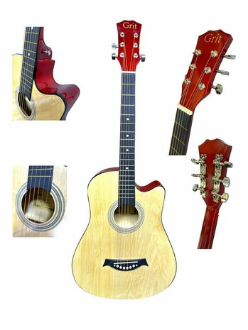 Western Gitaar - 6 snaren - Cutaway Akoestisch Guitar 38