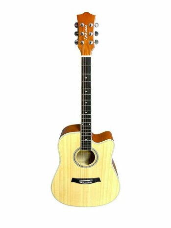 Akoestisch Gitaar - Adia Wood - 6 snaren - Cutaway Guitar 41&quot;