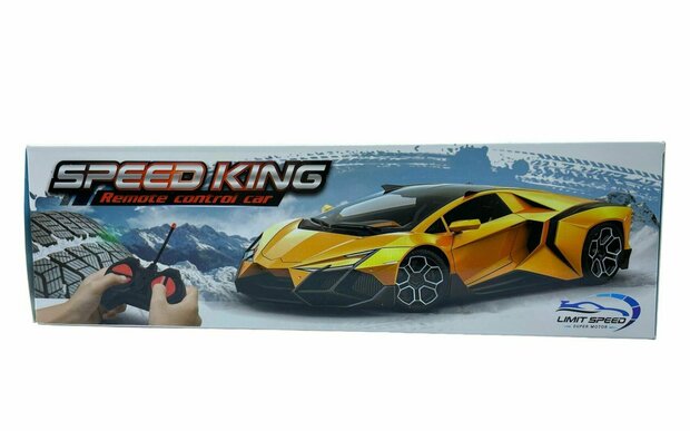 RC Speed King - afstand bestuurbare auto -  speelgoed