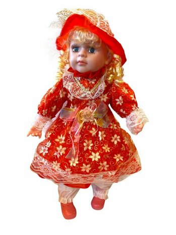 Cuddly toy doll - Cute and soft doll with sound - 57 CM