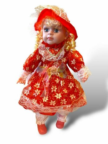 Cuddly toy doll - Cute and soft doll with sound - 57 CM