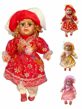 Cuddly toy doll - Cute and soft doll with sound - 57 CM