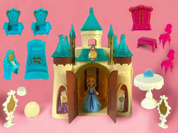 Princess castle - Dream Castle - incl. accessories and princess