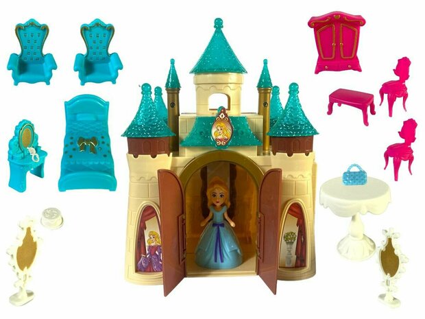 Ch&acirc;teau de princesse - Dream Castle - avec accessoires et princesse
