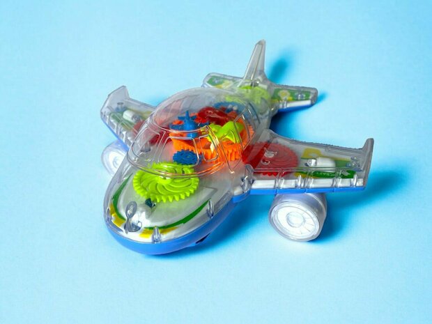 Super Aircraft Gear - Toy airplane - lights and sounds 20CM