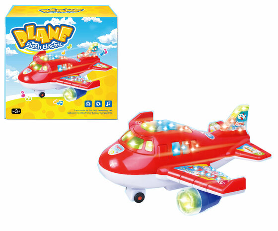 Super Aircraft - Spielzeugflugzeug - Lichter und Ger&auml;usche 20CM