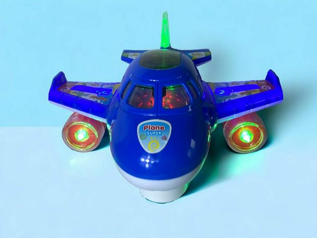 Super Aircraft - Avion jouet - lumi&egrave;res et sons 20CM