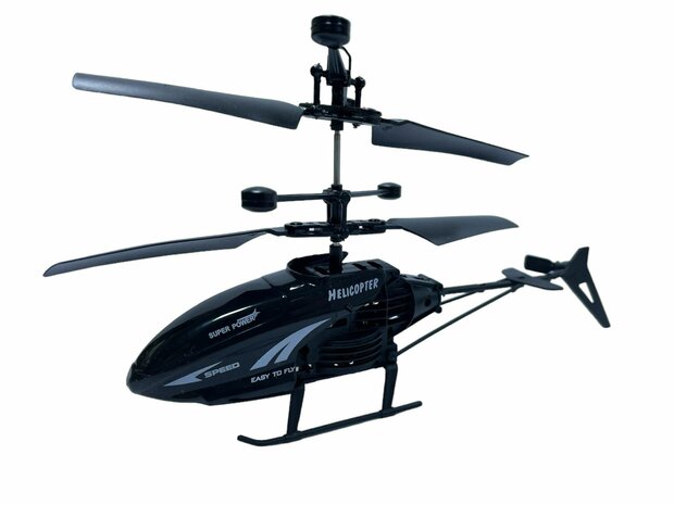 RC-Helikopter &ndash; steuerbar mit Hand- und Fernbedienung Schwarz 
