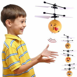 Flying Ball - Zwevende Bal - Met Led Infraroodsensor - Hand Bestuurbare Emoji Bal