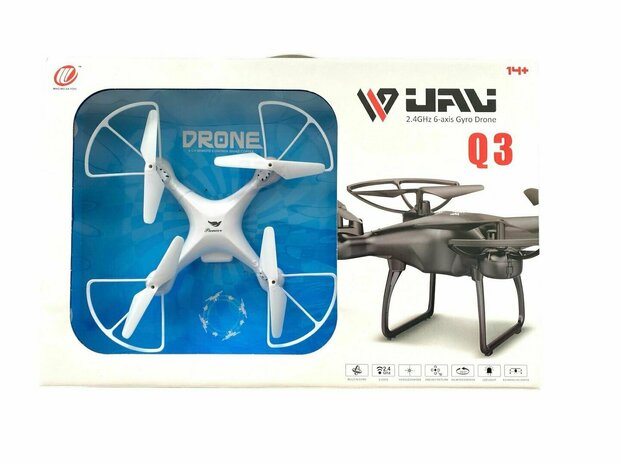 Drone for kids - rechargeable - quadcopter for beginners - X15 Q3 R