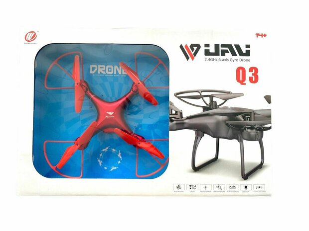 Drone - Voor Kinderen - Oplaadbaar - Quadcopter voor Beginners - X15Q3 - Wit