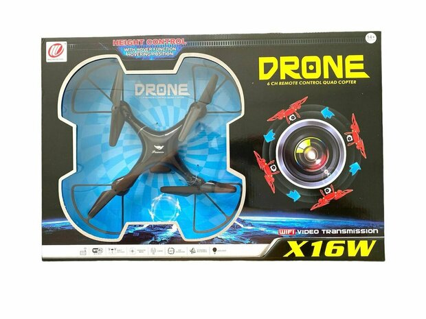 Drone voor kinderen - met live camera - oplaadbaar - quadcopter voor beginners Z