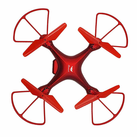 Drone - Voor Kinderen - Live Camera Beelden - Oplaadbaar - Quadcopter voor Beginners - Rood