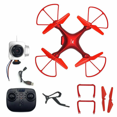 Drone voor kinderen - met live camera - oplaadbaar - quadcopter voor beginners R