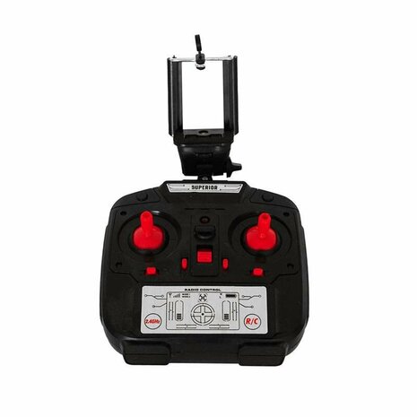 Drone met live camera - Wifi - app control - 2.4GHZ - Hover functie - Rood