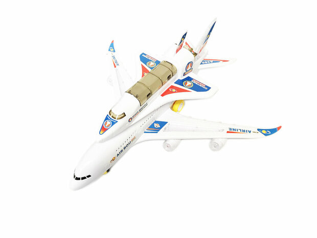 Spielzeug Airbus A380 Space Shuttle Flugzeug 44CM