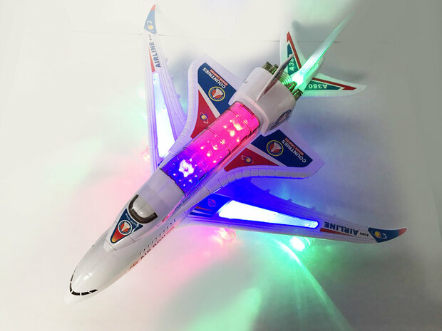 Spielzeug Airbus A380 Space Shuttle Flugzeug 44CM