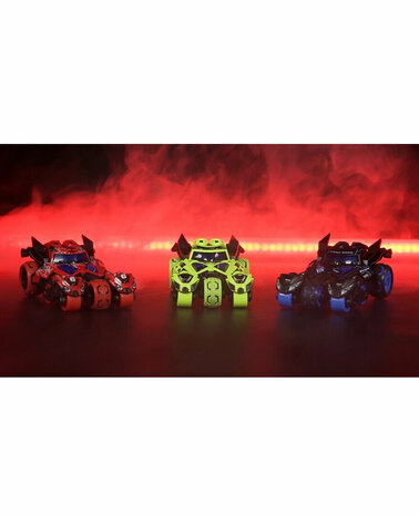 Die Cast Max catapulte Car 3in1 - pull-back - avec 2 moteurs - son et lumi&egrave;re - 1:32 R