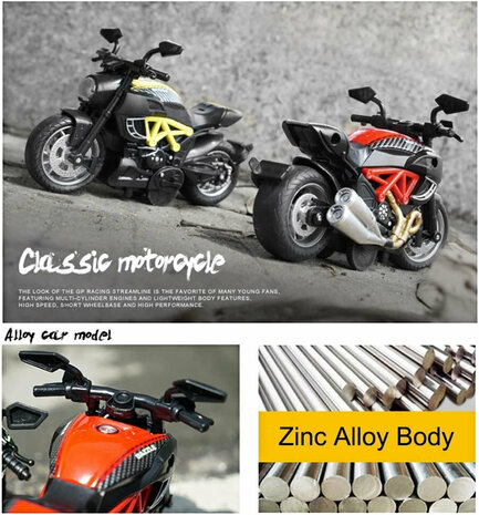 DIECAST MOTORCYCLE RACE SPORT MY66