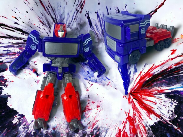 Jouets de transformation Optimus Prime - D&eacute;formation - 2 en 1 - voiture et robot